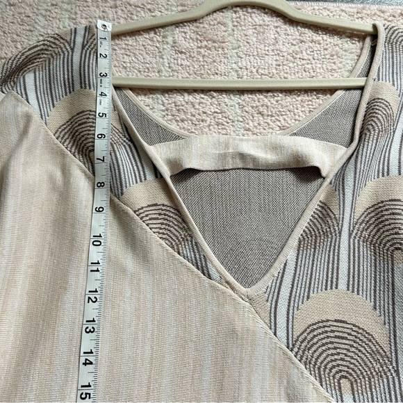 Anthropologie Daily Practice Knit Sweater Dolman Sleeves Neutral Size Large - Picture 10 of 11